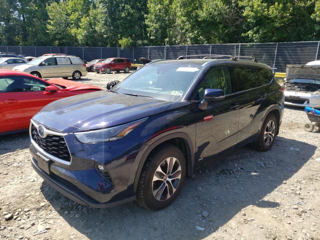 Photo 2 from auction – 2021 TOYOTA HIGHLANDER with VIN 5TDHBRCH2MS517516