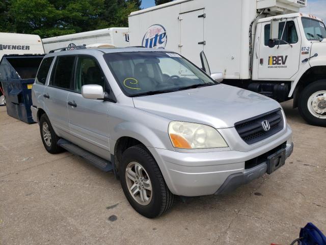 HONDA PILOT EXL 2005 с VIN 5FNYF18535B063528 - Фото с аукциона