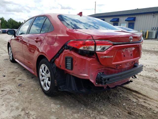Photo 3 from auction – 2021 TOYOTA COROLLA LE with VIN 5YFEPMAE0MP229860