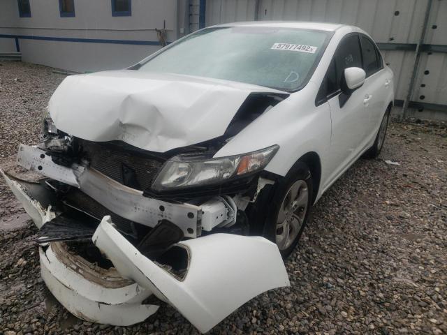 Photo 2 from auction – 2015 HONDA CIVIC LX with VIN 19XFB2F52FE105027