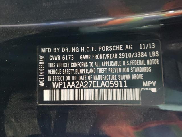 Photo 10 from auction – 2014 PORSCHE CAYENNE with VIN WP1AA2A27ELA05911