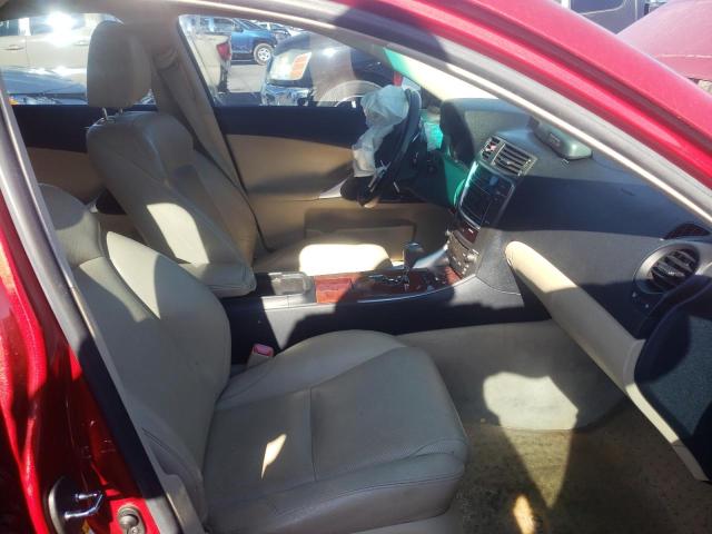 Photo 5 from auction – 2007 LEXUS IS 250 with VIN JTHBK262872054117