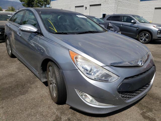 HYUNDAI SONATA HYB 2015 with VIN KMHEC4A46FA120910 - Photo from auction
