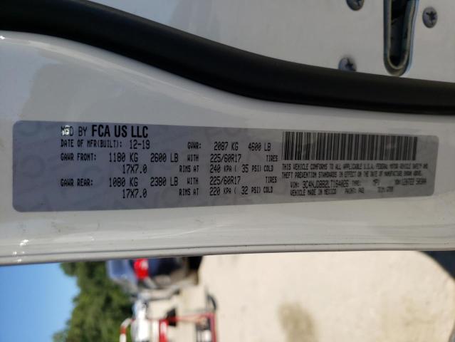 Photo 10 from auction – 2020 JEEP COMPASS LA with VIN 3C4NJDBB2LT164026