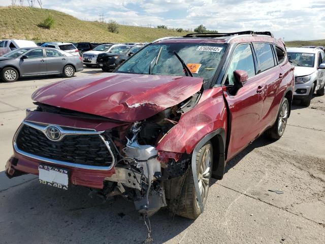 Photo 2 from auction – 2020 TOYOTA HIGHLANDER with VIN 5TDFZRBH3LS053283