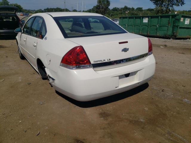 Photo 3 from auction – 2008 CHEVROLET IMPALA LS with VIN 2G1WB58N989101212
