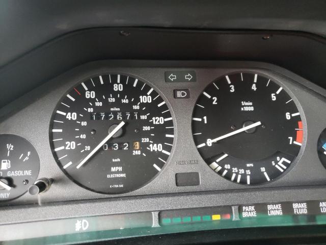 Photo 8 from auction – 1992 BMW 325 IC AUT with VIN WBABB2317NEC29983