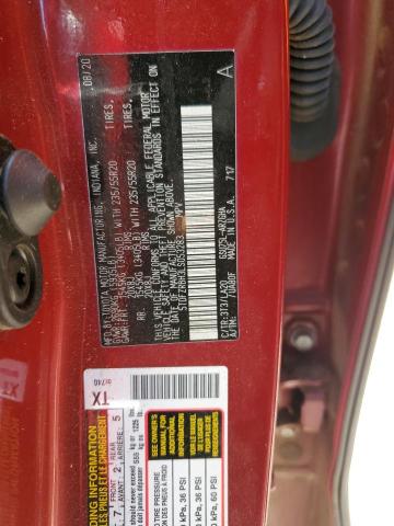 Photo 10 from auction – 2020 TOYOTA HIGHLANDER with VIN 5TDFZRBH3LS053283