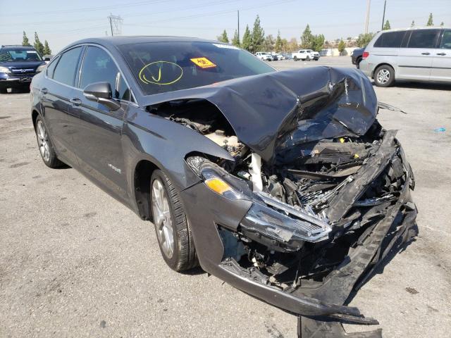 FORD FUSION TIT 2019 with VIN 3FA6P0RUXKR182181 - Photo from auction