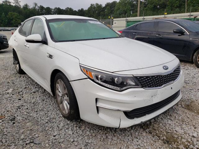 KIA OPTIMA EX 2016 with VIN 5XXGU4L37GG089252 - Photo from auction