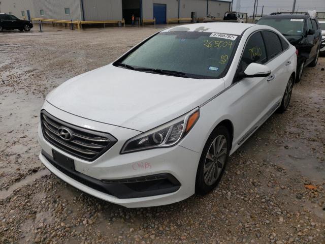 Photo 2 from auction – 2016 HYUNDAI SONATA SPO with VIN 5NPE34AF8GH265804