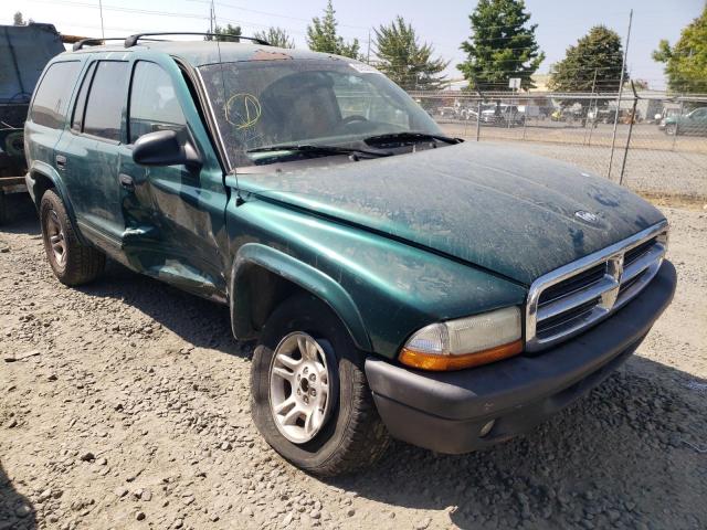 DODGE DURANGO 2003 with VIN 1D4HS48N93F583452 - Photo from auction