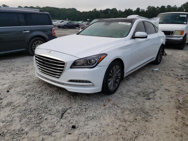 Photo 2 from auction – 2017 GENESIS G80 BASE with VIN KMHGN4JEXHU209957