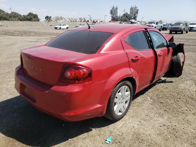 Photo 4 from auction – 2012 DODGE AVENGER SE with VIN 1C3CDZAB3CN235493