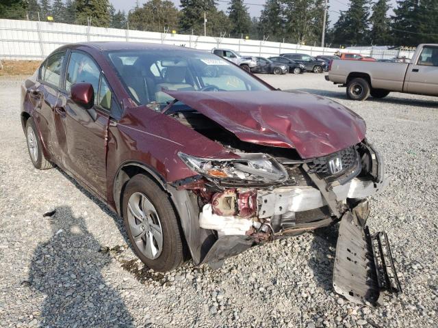 Photo 1 from auction – 2013 HONDA CIVIC LX with VIN 2HGFB2F53DH503916