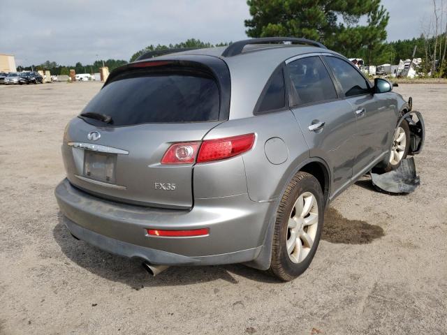 Photo 4 from auction – 2004 INFINITI FX35 with VIN JNRAS08U74X107050