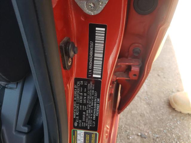 Photo 10 from auction – 2011 KIA RIO BASE with VIN KNADH4A34B6941507