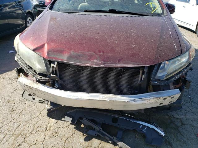 Photo 9 from auction – 2012 HONDA CIVIC EX with VIN 19XFB2F88CE384148