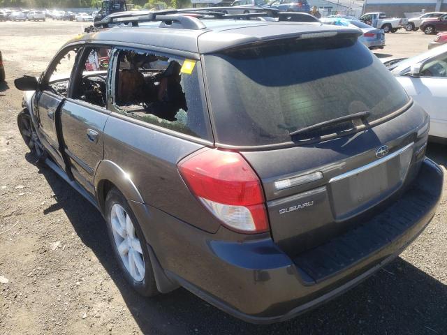 Photo 3 from auction – 2008 SUBARU OUTBACK 2. with VIN 4S4BP62C487355895