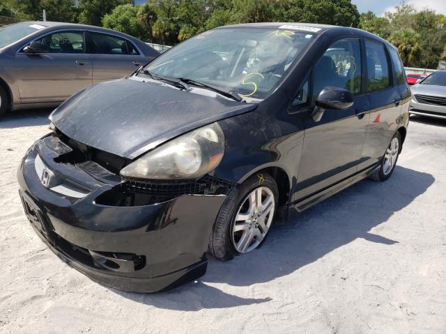 Photo 2 from auction – 2007 HONDA FIT S with VIN JHMGD38637S050501