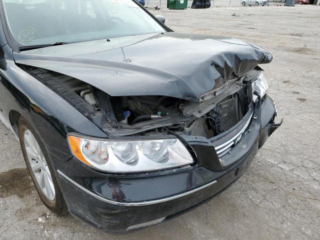 Photo 9 from auction – 2009 HYUNDAI AZERA GLS with VIN KMHFC46D09A351707