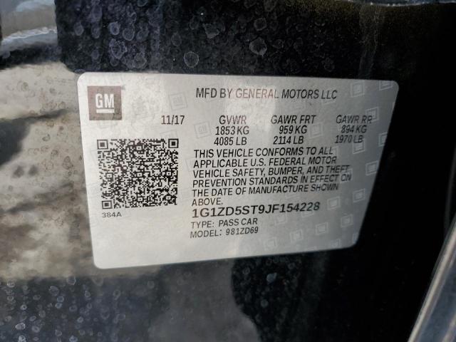 Photo 10 from auction – 2018 CHEVROLET MALIBU LT with VIN 1G1ZD5ST9JF154228