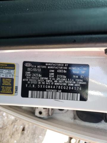Photo 10 from auction – 2014 KIA OPTIMA LX with VIN 5XXGM4A78EG294176