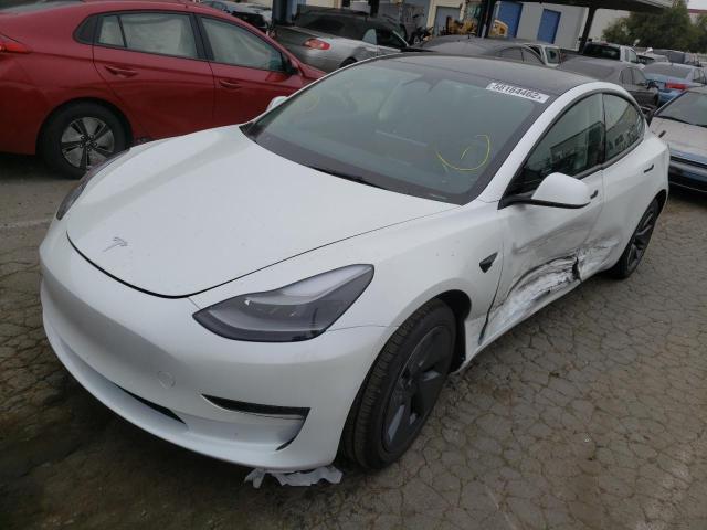 Photo 2 from auction – 2022 TESLA MODEL 3 with VIN 5YJ3E1EA3NF309718