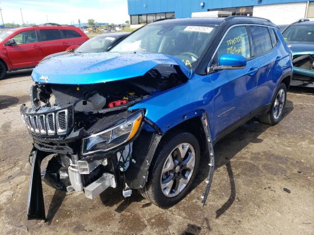 Photo 2 from auction – 2021 JEEP COMPASS LI with VIN 3C4NJDCB7MT520695