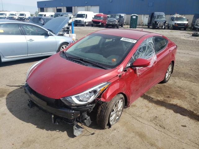 Photo 2 from auction – 2016 HYUNDAI ELANTRA SE with VIN KMHDH4AE5GU601205