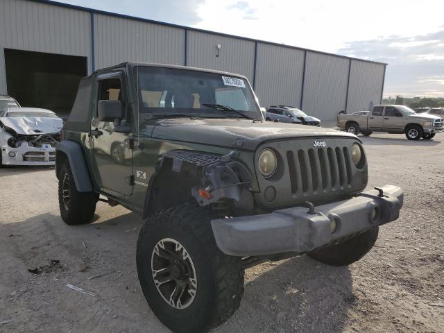 Photo 1 from auction – 2007 JEEP WRANGLER X with VIN 1J4FA24127L170143