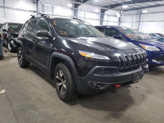 JEEP CHEROKEE T 2014 with VIN 1C4PJMBS1EW211066 - Photo from auction