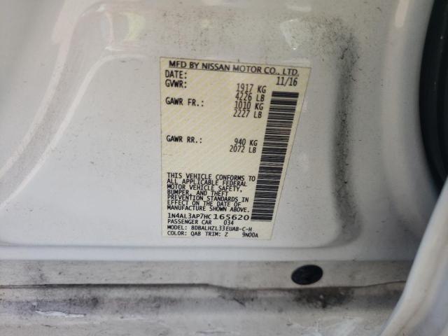 Photo 10 from auction – 2017 NISSAN ALTIMA 2.5 with VIN 1N4AL3AP7HC165620