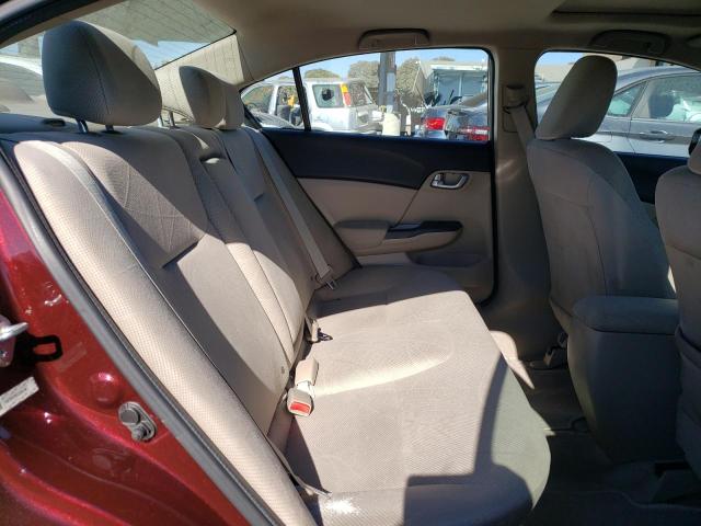 Photo 6 from auction – 2012 HONDA CIVIC EX with VIN 19XFB2F88CE384148