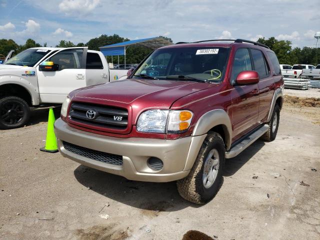Photo 2 from auction – 2001 TOYOTA SEQUOIA with VIN 5TDBT44A91S015914