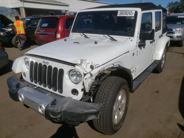 Photo 2 from auction – 2015 JEEP WRANGLER U with VIN 1C4BJWEG5FL524346