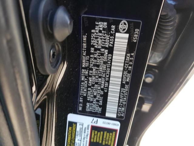 Photo 10 from auction – 2016 TOYOTA CAMRY LE with VIN 4T1BF1FK3GU154769