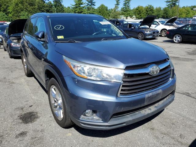 TOYOTA HIGHLANDER 2015 with VIN 5TDDKRFH6FS204126 - Photo from auction