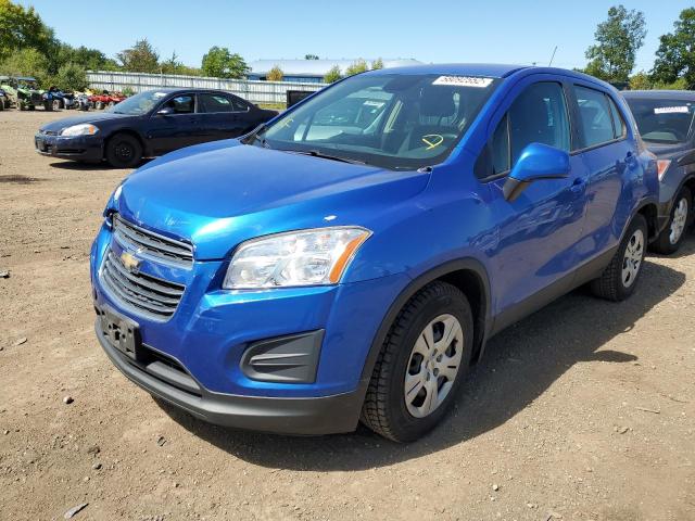 Photo 2 from auction – 2016 CHEVROLET TRAX LS with VIN KL7CJKSB7GB653392