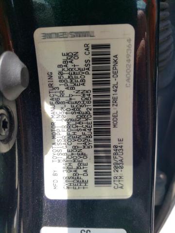 Photo 10 from auction – 2013 TOYOTA COROLLA with VIN 5YFBU4EE7DP216545