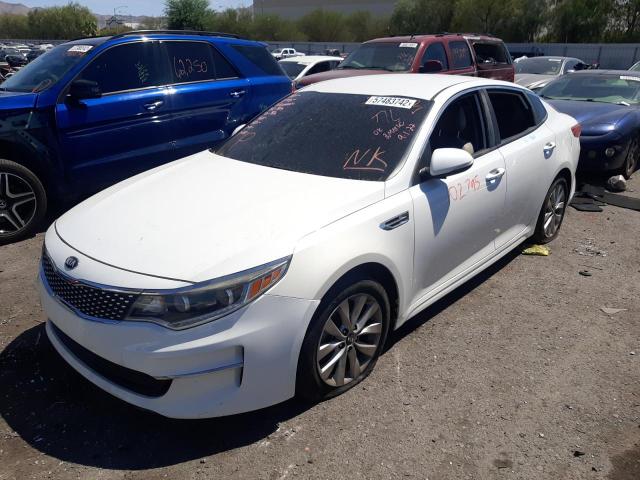 Photo 2 from auction – 2016 KIA OPTIMA EX with VIN 5XXGU4L30GG069389
