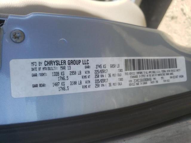 Photo 10 from auction – 2013 CHRYSLER TOWN & COU with VIN 2C4RC1BGXDR696456