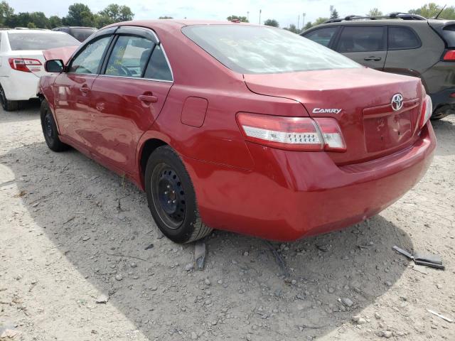 Photo 3 from auction – 2011 TOYOTA CAMRY BASE with VIN 4T1BF3EK4BU177029