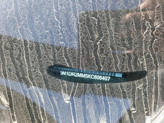 Photo 10 from auction – 2019 NISSAN PATHFINDER with VIN 5N1DR2MM5KC606407