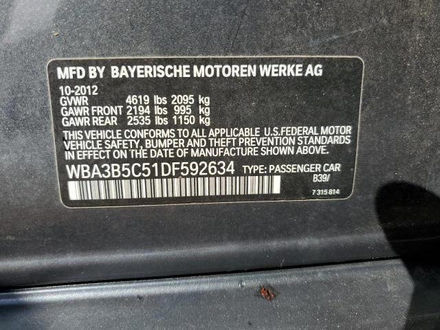 Photo 10 from auction – 2013 BMW 328 XI SUL with VIN WBA3B5C51DF592634