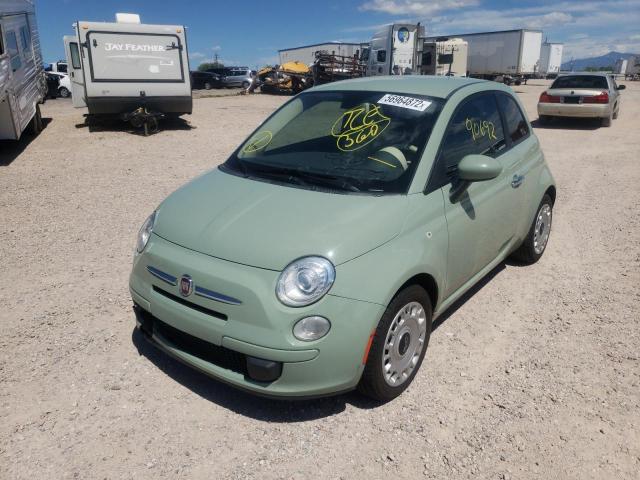 Photo 2 from auction – 2012 FIAT 500 POP with VIN 3C3CFFAR1CT339759