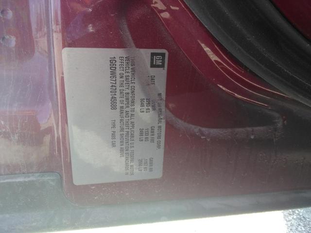 Photo 10 from auction – 2007 CADILLAC STS with VIN 1G6DW677470145688