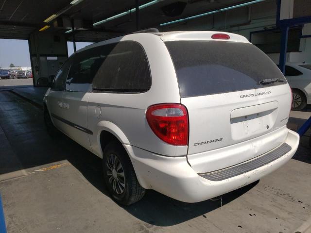 Photo 3 from auction – 2002 DODGE GRAND CARA with VIN 2B4GP44R02R702805
