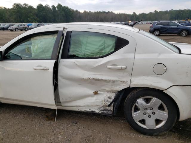 Photo 9 from auction – 2010 DODGE AVENGER SX with VIN 1B3CC4FB2AN169009