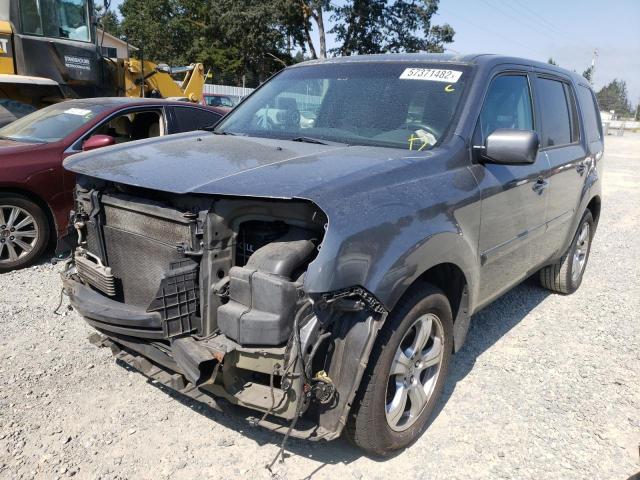 Photo 2 from auction – 2012 HONDA PILOT EX with VIN 5FNYF4H40CB001039